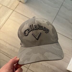 Callaway Men's Gray Camo Hat